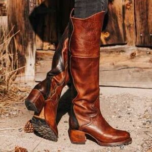 Freebird by Steven Calgary boots in Cognac